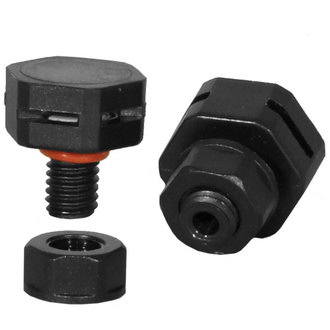 Клапаны выравнивания давления M5X0.8  PA66  BLACK RUICHI Клапаны выравнивания давления M5X0.8  PA66  BLACK RUICHI