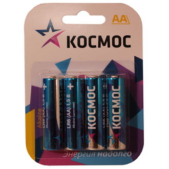 Батарейки Космос KOCLR64BL CLASSIC КОСМОС