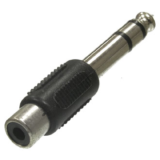 Переходные разъемы 7-0143 / NP-555 6.35 S-RCAJ 