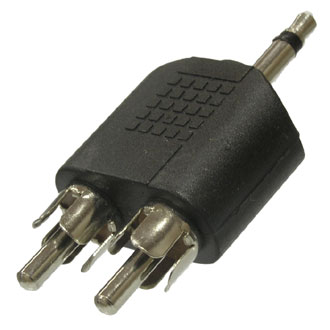 Переходные разъемы 7-0179 / NP-569 3.5M-2RCAJ 