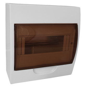 Распределительные щиты и боксы ЩРН-П-8 навесной, прозрачный, IP40 RUICHI Распределительные щиты и боксы ЩРН-П-8 навесной, прозрачный, IP40 RUICHI