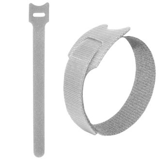 Хомуты-липучки липучка 150х12 мм, белый (100шт) RUICHI Хомуты-липучки липучка 150х12 мм, белый (100шт) RUICHI