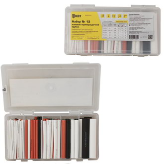 Термоусадка клеевая 3:1 Набор клеевой термоусадки №12 КВТ