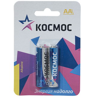 Батарейки Космос KOCLR6 2BL КОСМОС
