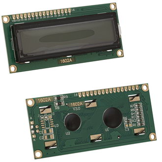 ЖК индикаторы символьные RH1602B-TYH Eng-Rus RUICHI ЖК индикаторы символьные RH1602B-TYH Eng-Rus RUICHI