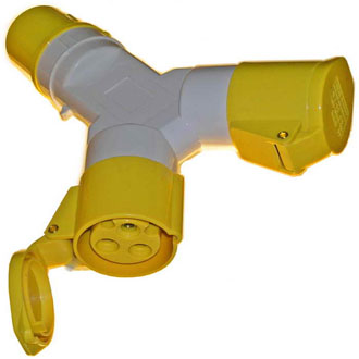 Силовые разъемы 1012/4 (3P+E 16A 220-240V~) RUICHI Силовые разъемы 1012/4 (3P+E 16A 220-240V~) RUICHI