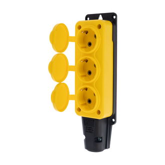 Розетки электрические 111-126 Розетка штепсельная трехм. REXANT