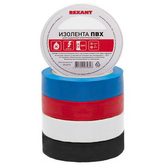 Изолента KR-09-2011 Набор изол.лент АВТО 4цв KRANZ