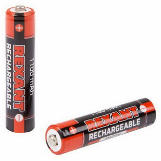 Аккумуляторные батареи 30-1411 Аккумулятор AAAмизинчиковый REXANT