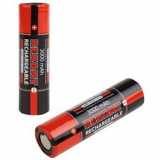 Аккумуляторные батареи 30-2035-05 Аккумулятор 18650 Li-ion REXANT