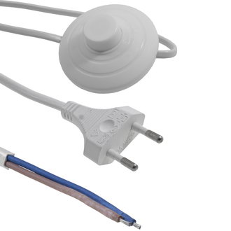 Сетевые шнуры Y010/CEE7/16 2.5m 2x0.75WR switch-2 RUICHI Сетевые шнуры Y010/CEE7/16 2.5m 2x0.75WR switch-2 RUICHI