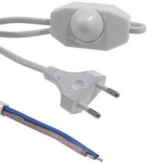 Сетевые шнуры Y010/CEE7/16 2m 2x0.75WR dim RUICHI Сетевые шнуры Y010/CEE7/16 2m 2x0.75WR dim RUICHI