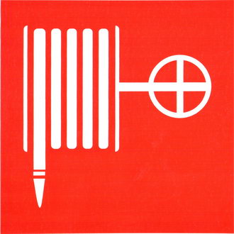 Информационные знаки Пожарный кран 100х100 ЗИП