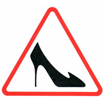 Информационные знаки Дама за рулем 150х150 ЗИП