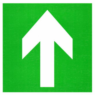 Информационные знаки Направляющая стрелка 100х100 ЗИП