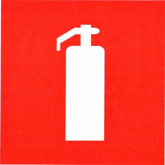Информационные знаки Огнетушитель 100х100 ЗИП