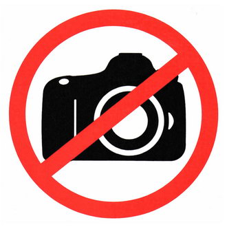 Информационные знаки Фотосъемка запрещена 150х150 ЗИП