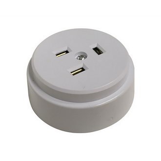 11-8984 Розетка РШ32А 250В 2Р+РЕ (Б)