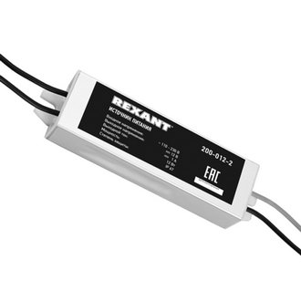 Импульсные блоки питания 200-012-2 12VDC 1А 12W REXANT
