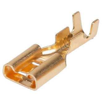 Клеммы ножевые неизолированные РП-М 1.5-(4.8) КВТ