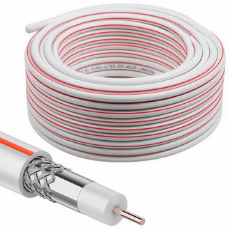 Коаксиальный кабель 01-2401-2-20 SAT 50M 75% 20м(б) PROCONNECT