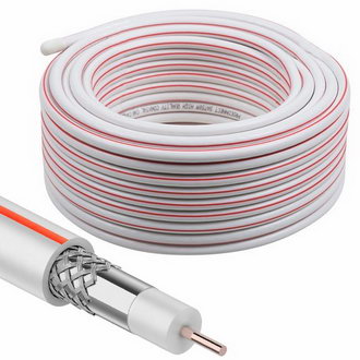Коаксиальный кабель 01-2401-2-50 SAT 50M 75% 50м(б) PROCONNECT