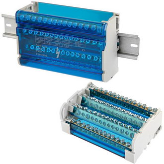 Шины 11-2304-15 DIN-рейку в корпусе 4х15 REXANT