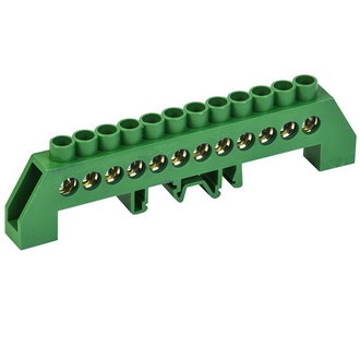 Шины 11-2309 PE на DIN-рейку 6x9мм 12гр REXANT