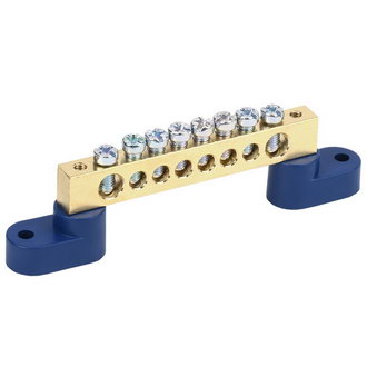 Шины 11-2333 «N»нулевая 8х12мм 8 групп REXANT