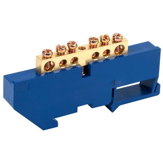 Шины 11-2339 «N»на DIN-рейку 6x9мм 6гр REXANT