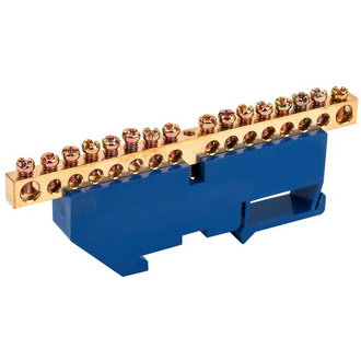 Шины 11-2344 «N»на DIN-рейку 6x9мм 16гр REXANT