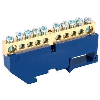 Шины 11-2348 «N»на DIN-рейку 8х12мм 10гр REXANT