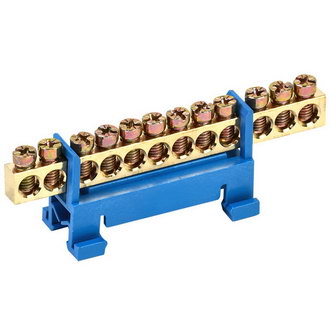 Шины 11-2355 «N»на DIN-рейку 6x9мм 12гр REXANT