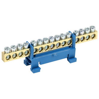 Шины 11-2356 «N»на DIN-рейку 6x9мм 15гр REXANT