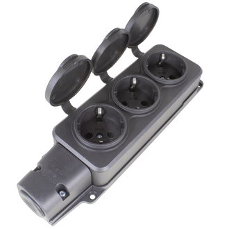 Розетки электрические РТ-001-3 RUICHI Розетки электрические РТ-001-3 RUICHI