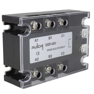 Твердотельные реле 3SSR 440V 40A (Z)D3 (3-32v) RUICHI