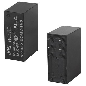 Электромагнитные реле HK14FD-DC48V-SHG HKE