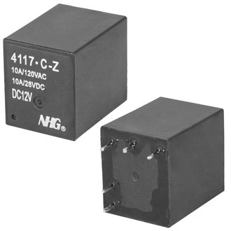 Электромагнитные реле 4117-C-Z-10A-12VDC-1.0 FORWARD