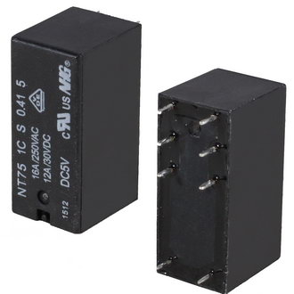 Электромагнитные реле NT75-1-C-S-16-DC5V-0.41-5.0 FORWARD