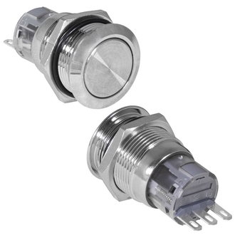 Кнопки антивандальные LAS1-AGO-11/N on-(on) RUICHI Кнопки антивандальные LAS1-AGO-11/N on-(on) RUICHI