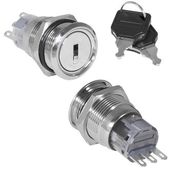 Кнопки антивандальные LAS1-AGQ-11Y/21/N on-on RUICHI Кнопки антивандальные LAS1-AGQ-11Y/21/N on-on RUICHI