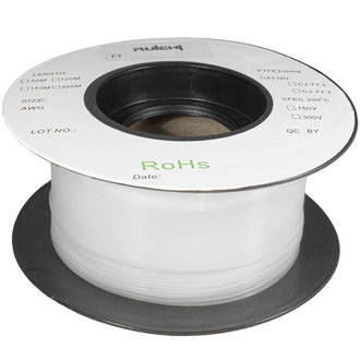 Фторопластовые трубки FT 0.38x0.15x305 white RUICHI Фторопластовые трубки FT 0.38x0.15x305 white RUICHI