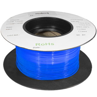 Фторопластовые трубки FT 0.38x0.15x305 blue RUICHI Фторопластовые трубки FT 0.38x0.15x305 blue RUICHI