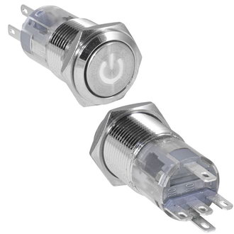 Кнопки антивандальные LAS2GQF-11ZDT/w/N on-on RUICHI Кнопки антивандальные LAS2GQF-11ZDT/w/N on-on RUICHI