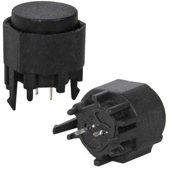 Миниатюрные кнопки KS12-P1.5-BBN-5N-S RUICHI Миниатюрные кнопки KS12-P1.5-BBN-5N-S RUICHI