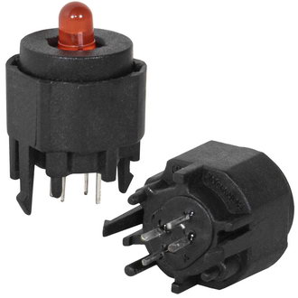 Миниатюрные кнопки KS12-PL1.5-BBR-5N-S RUICHI Миниатюрные кнопки KS12-PL1.5-BBR-5N-S RUICHI