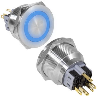 Кнопки антивандальные GQ28PF-11E/B/N on-(off)+off-(on) RUICHI Кнопки антивандальные GQ28PF-11E/B/N on-(off)+off-(on) RUICHI