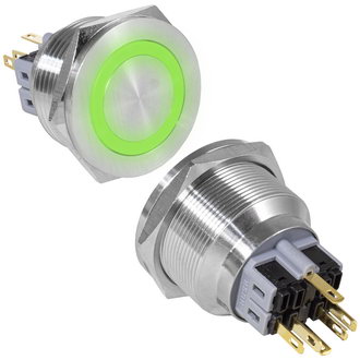 Кнопки антивандальные GQ28PF-11E/G/N on-(off)+off-(on) RUICHI Кнопки антивандальные GQ28PF-11E/G/N on-(off)+off-(on) RUICHI