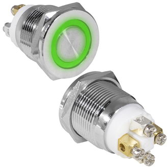 Кнопки антивандальные GQ19PF-10E/G/N off-(on) RUICHI Кнопки антивандальные GQ19PF-10E/G/N off-(on) RUICHI