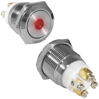 Кнопки антивандальные GQ19F-10D/R/N off-(on) RUICHI Кнопки антивандальные GQ19F-10D/R/N off-(on) RUICHI